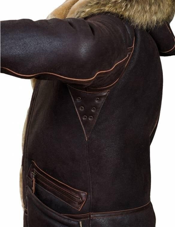 Leo™ Warme Schapenhuid Jas