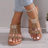 Sariah | Elegante Kristallen Sandalen voor Dames