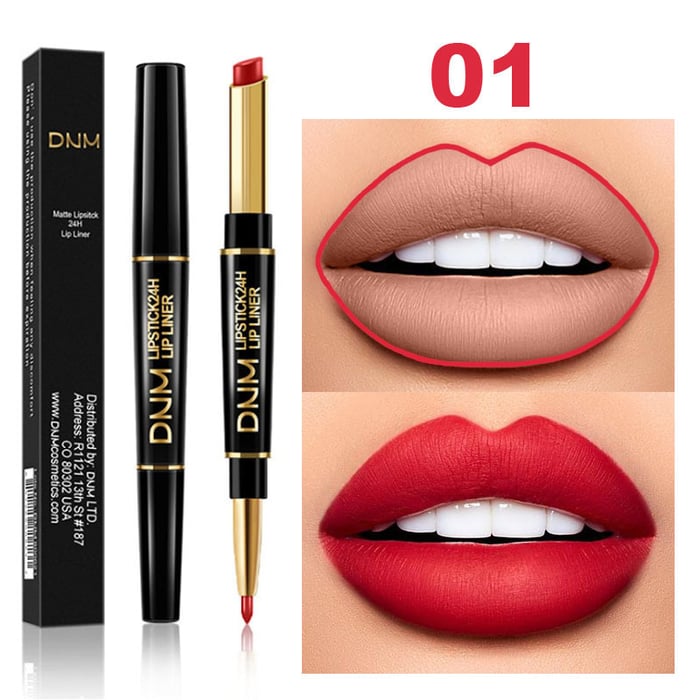 DuoLip™ Waterdichte lippenstift & eyeliner