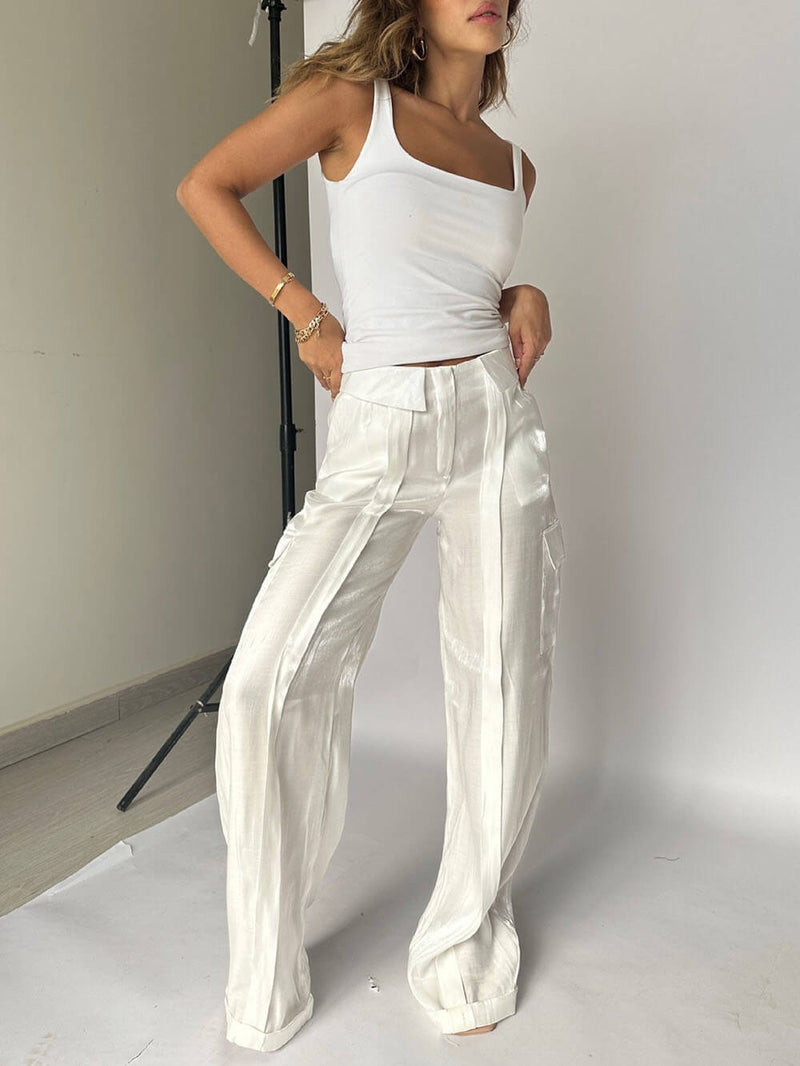 Manuela™ Gliterstof Broek