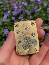 Mini Bloemenpers | Handgemaakt | Compact Formaat 35x50mm | Inclusief Herbarium Droogpapier