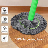 Zelfwringende Dweil | 2-in-1 Droog & Nat Gebruik | Microvezel Mop | 360° Draaiend