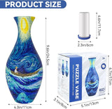 VaasAmbacht™ Creatieve 3D Bloemvaas