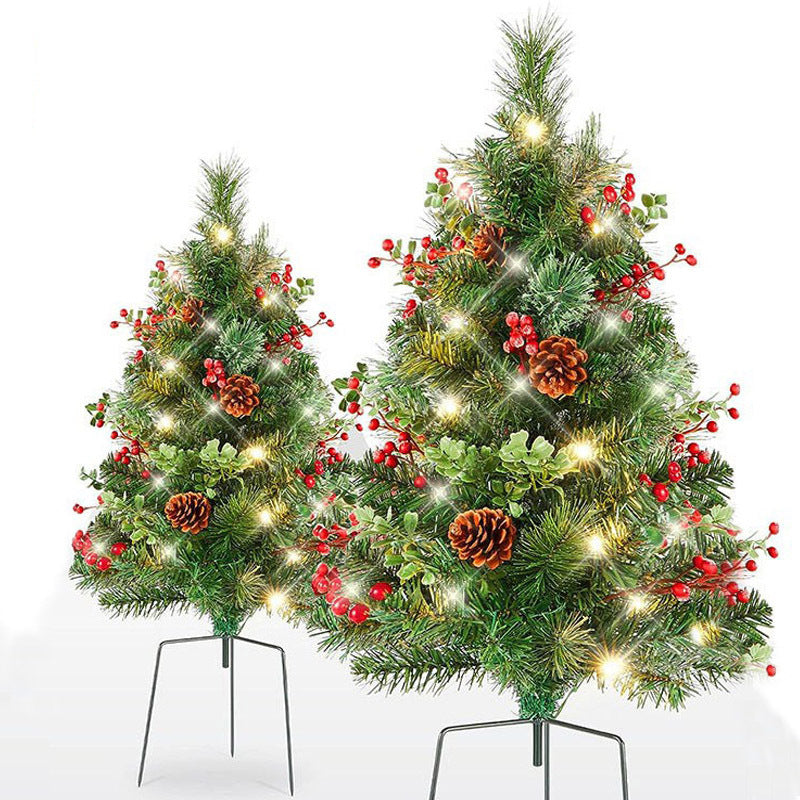 Kerst Decoratie Arrangement | Met LED Verlichting | 45 cm | Voor Binnen & Buiten