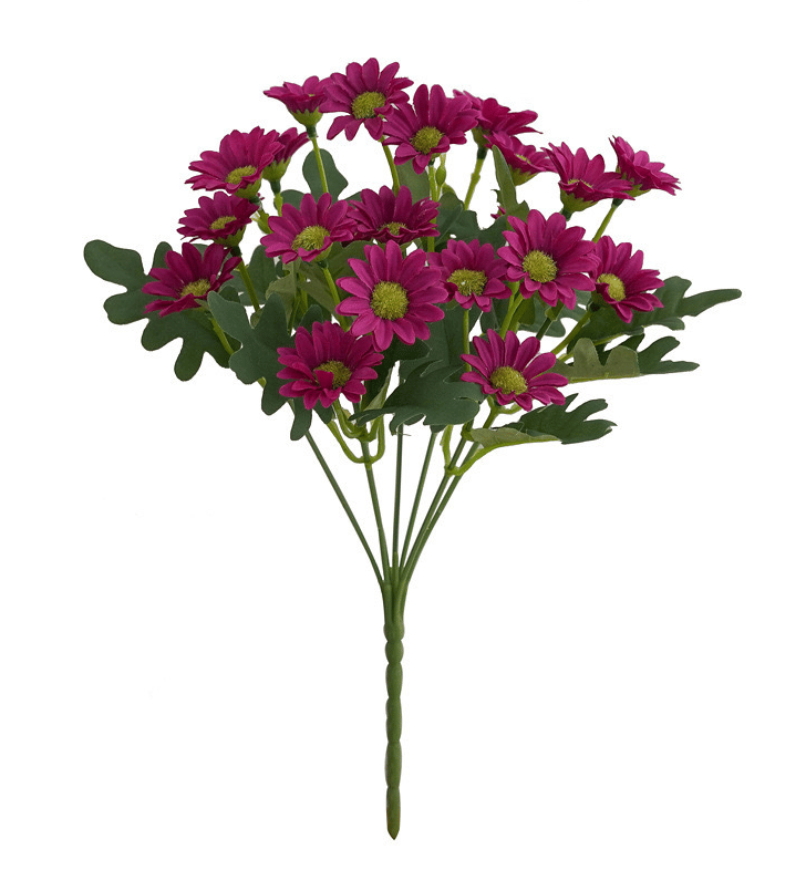 Kunstbloemen Chrysanten | UV-bestendig | Levensecht Design | Herfstdecoratie voor Veranda & Tuin