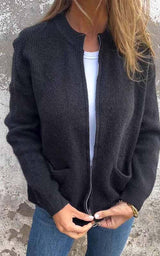 Dames Gebreide Trui | Lichtgewicht & Warm | Ronde Hals | Lange Mouw | Grote Maten S–5XL