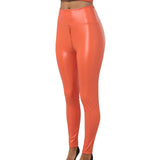 Dames Broek | Matte Look | Hoogwaardig Kunstleer | Slim Fit