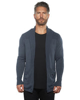 Heren Cardigan Vest | Slim Fit | Lichtgewicht | Shawl Kraag