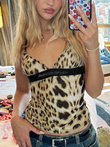 Lucy™ Luipaard camisole top