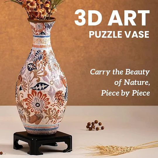 VaasAmbacht™ Creatieve 3D Bloemvaas