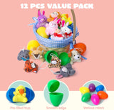PlushEi™ Knuffelbare Paasvriendjes