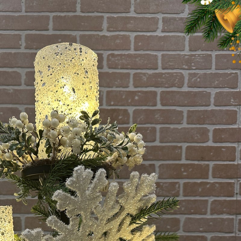 Kerstboom Topper Rek | 3-lagen |Metaal
