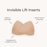 Dames Push-Up BH Pads | Onzichtbare Lift Inlegstukken | Zelfklevend & Herbruikbaar