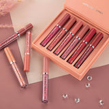 Matte Lippenstift Set | Langhoudend | Verzorgend met Avocado-olie & Vitamine E | 6 Kleuren