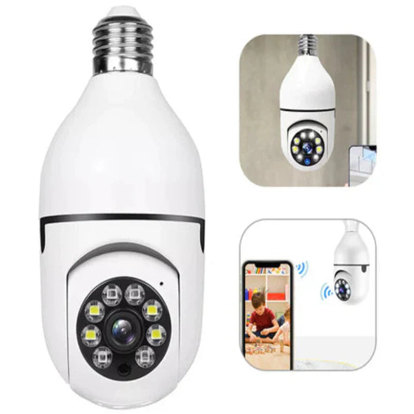 WLAN beveiligingscamera | 1080P HD | 355° panorama | Nachtzicht & bewegingsdetectie