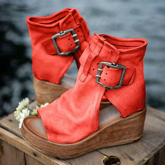 Jhoanna | Boho-hak-sandalen voor dames