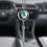 Auto-logo parfumhanger | Kristal & zinklegering | Sprankelende decoratie & cadeau-idee