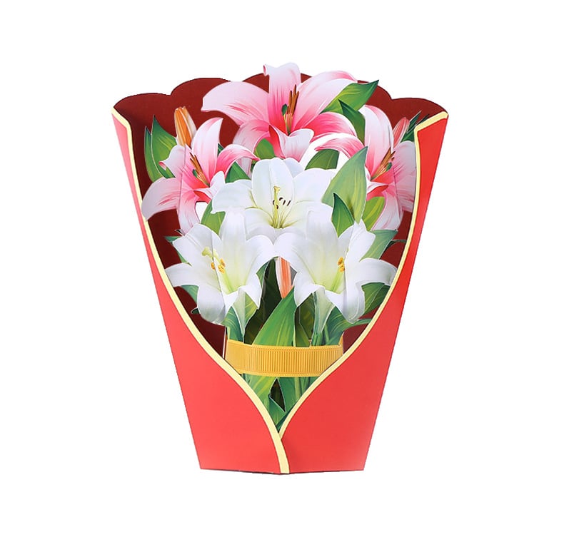 BloeiKaart™ Een Boeket zo Groot als Uw Liefde
