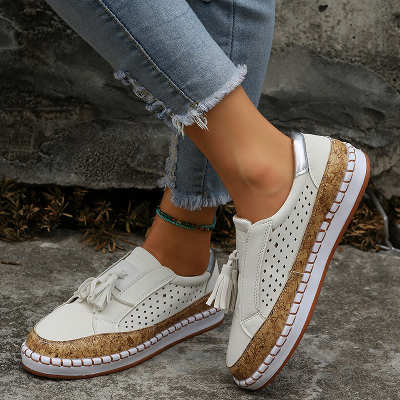 Tasselina™ – Stijlvolle dames-loafers met decoratieve kwasten