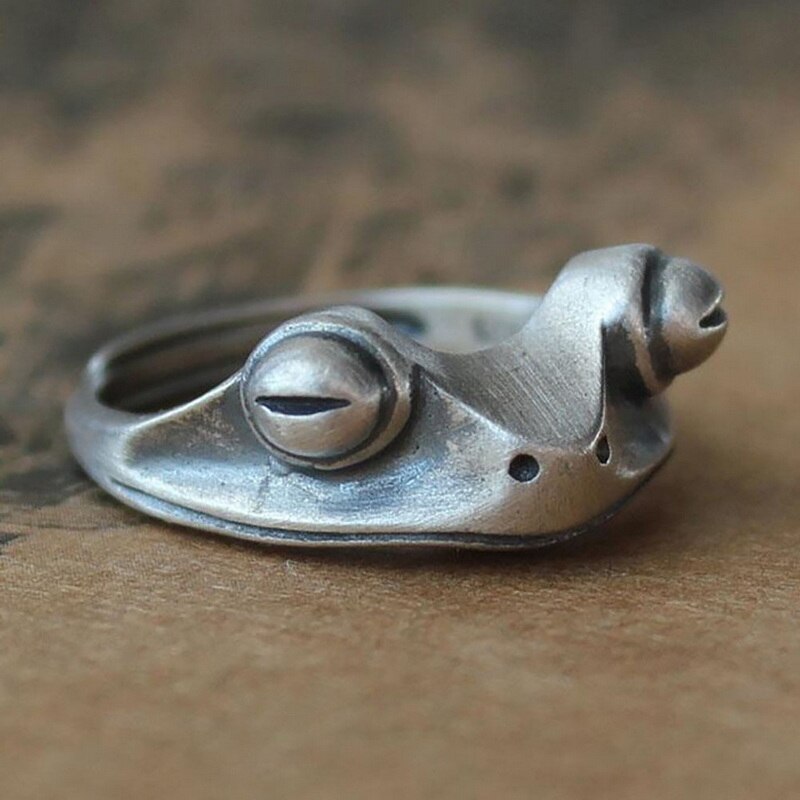 Dames Ring | Vintage Kat Design | Trendy Dieren Sieraad
