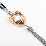 Auto-logo parfumhanger | Kristal & zinklegering | Sprankelende decoratie & cadeau-idee