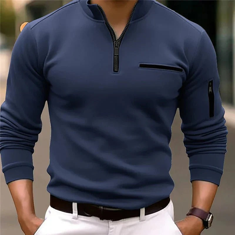 ROBIN™ | Lange mouwen Poloshirt