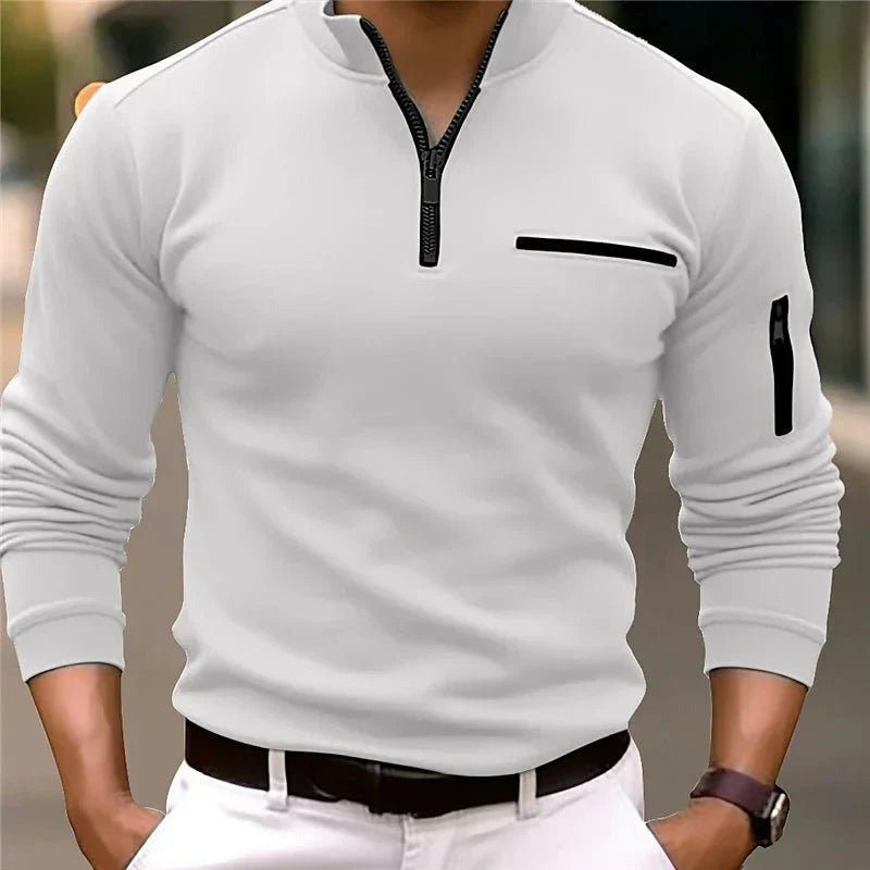 ROBIN™ | Lange mouwen Poloshirt