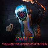 GlimMasker™ Futuristisch Maskerplezier
