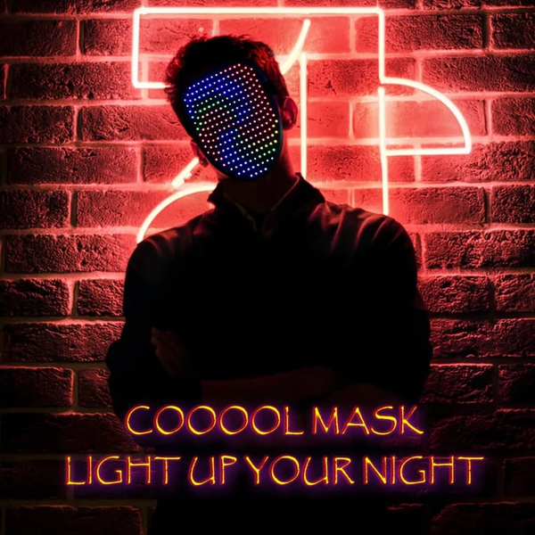 GlimMasker™ Futuristisch Maskerplezier