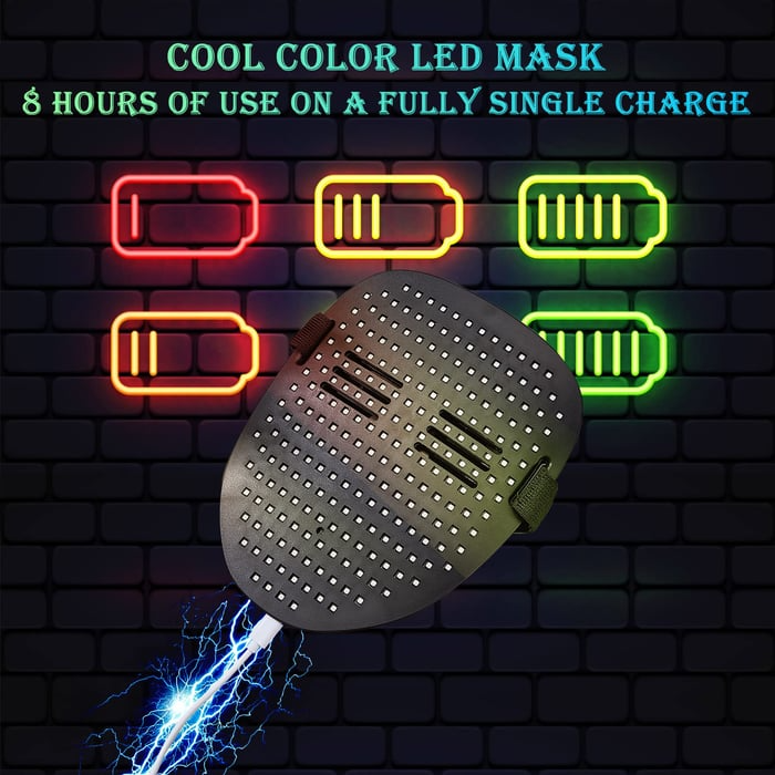 GlimMasker™ Futuristisch Maskerplezier