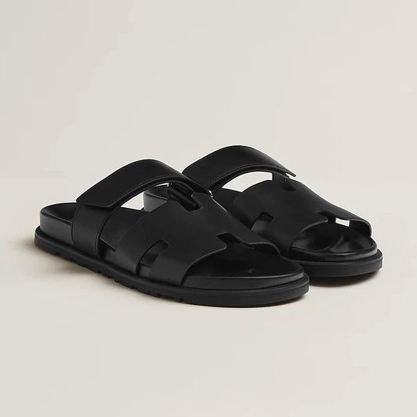 Luxevoets™ Luxus-Plateausandalen uit leder