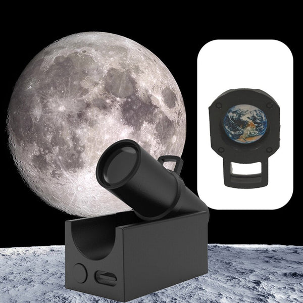 Projectorlamp | OrbitLight Kosmische Aarde & Maan | LED Sterrenhemel Effect