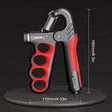 Handknijper met Teller | Verstelbare Weerstand 5–100KG | GripCore™