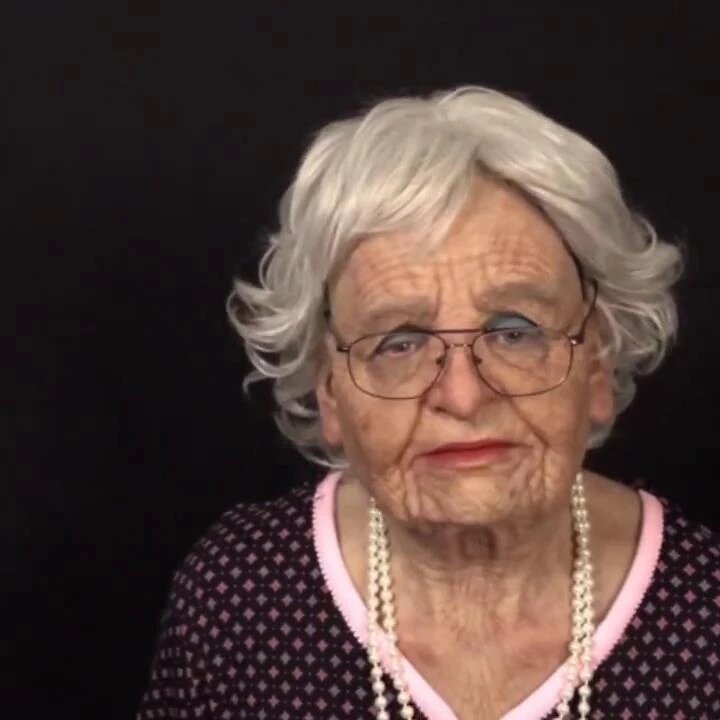 VerouderdMasker™ Griezelig, Echte, Vintage