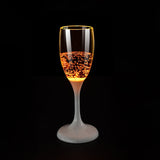 LED Wijn- en Champagneglazen | 6 Kleuren | Vloeistof Geactiveerd | Herbruikbaar | Set van 2 Stuks