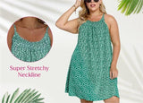 Ella™ Bedrukte Camisolejurk