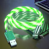 Oplaadkabel met 540° Rotatie | Snel Opladen | LED Licht Effect