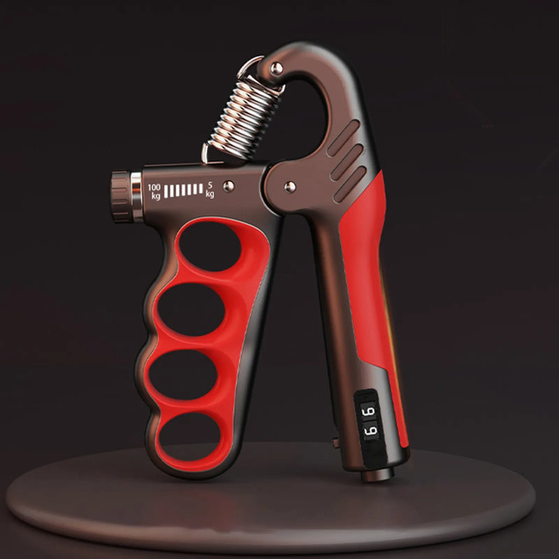 Handknijper met Teller | Verstelbare Weerstand 5–100KG | GripCore™