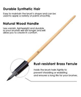 Professionele Verfkwasten Set 24-delig | Houten Handvat | Inclusief Paletmes