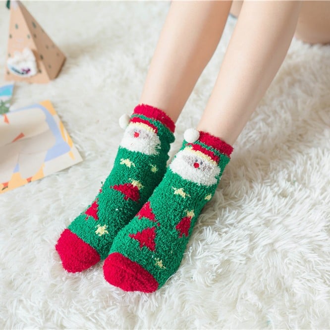 Unisex Kerstsokken | Warme Huissokken | Knus & Cadeauverpakking