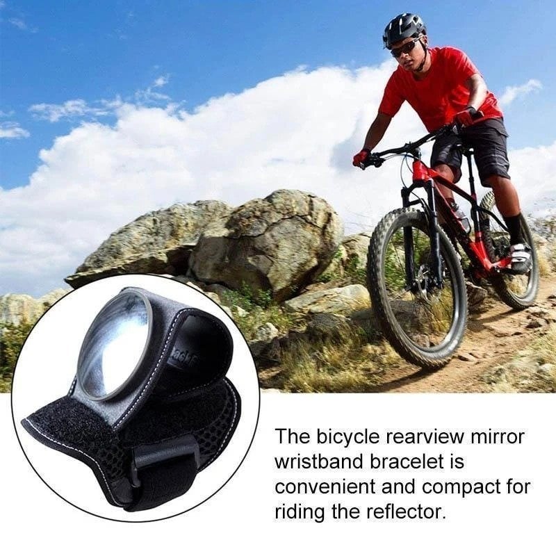 Fietspols Achteruitkijkspiegel | 360° Breedhoek | Veilig Fietsen (2 stuks)