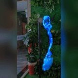 HoloDraai™ | 3D Hologram LED Ventilator Projector | WiFi App-bediening | 224 LEDs | Android & iOS Compatibel