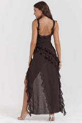 Theresa™ Elegante Geplooide Jurk