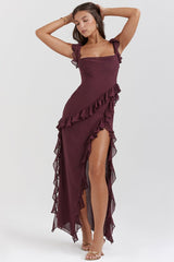Theresa™ Elegante Geplooide Jurk
