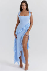 Theresa™ Elegante Geplooide Jurk