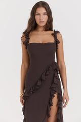 Theresa™ Elegante Geplooide Jurk