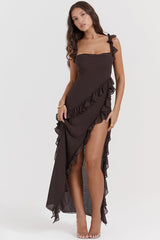 Theresa™ Elegante Geplooide Jurk