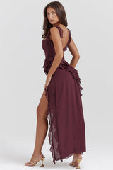 Theresa™ Elegante Geplooide Jurk