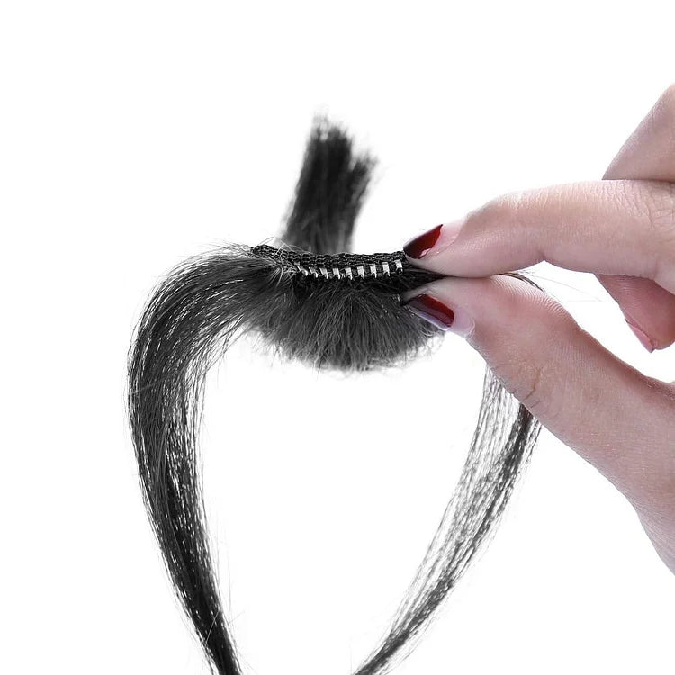 GlamFringe™ Vrouwen Clip-On Luchtige Pony