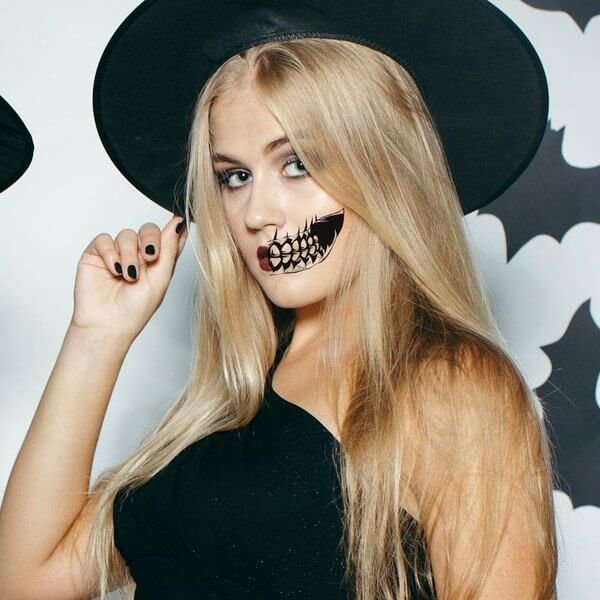 Halloween Tijdelijke Tattoo Stickers | Waterproof | Realistisch & Veilig